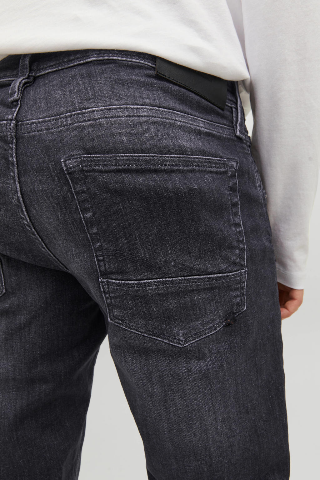 JACK & JONES JEANS INTELLIGENCE slim fit jeans JJIGLENN JJFOX Grey