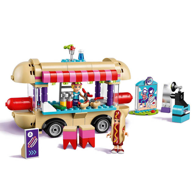 LEGO Friends pretpark hotdogwagen 41129 | wehkamp