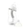 Difrax Brede Papfles XL S-Babyfles Anti Koliek - 310 ml - Wit - Anti Colic tegen krampjes