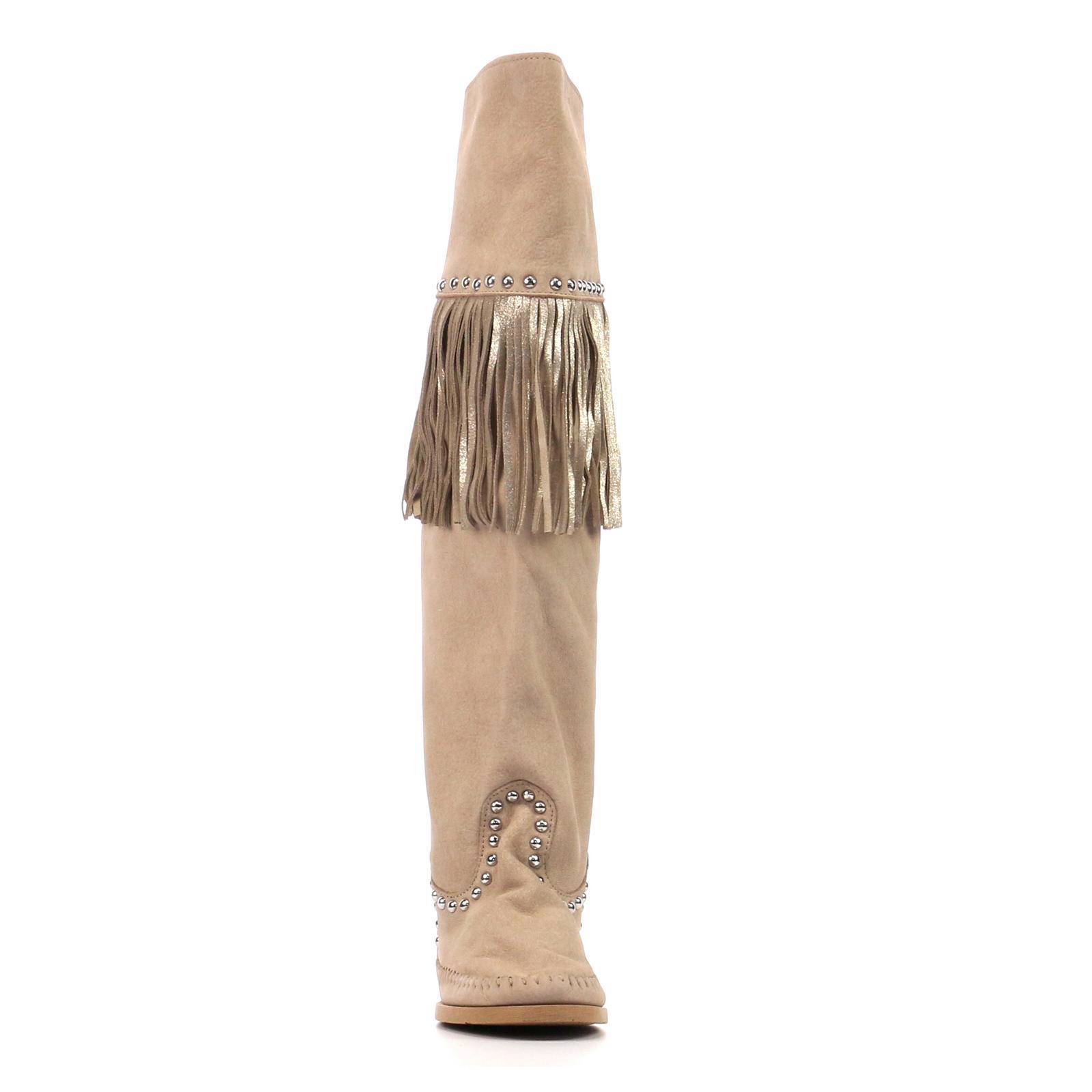 Karma of Charme leren overknee laarzen | wehkamp Karma of Charme leren overknee laarzen | wehkamp