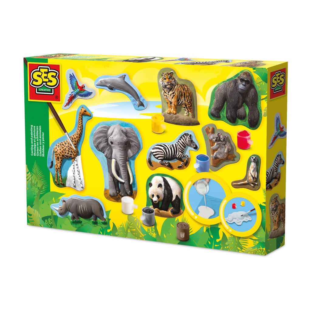 SES Gieten en schilderen - Dieren