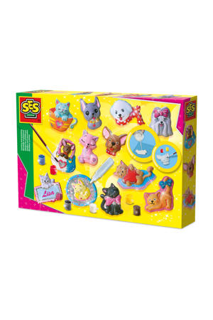 Gieten en schilderen - Honden en katten