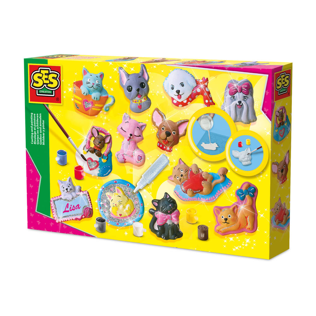 SES Gieten en schilderen - Honden en katten