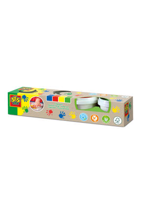 vingerverf 4 kleuren x 110 mL