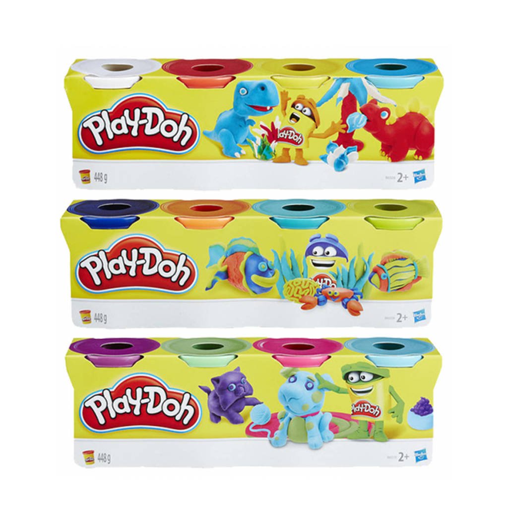 Play-Doh Klassieke kleuren 4 potjes