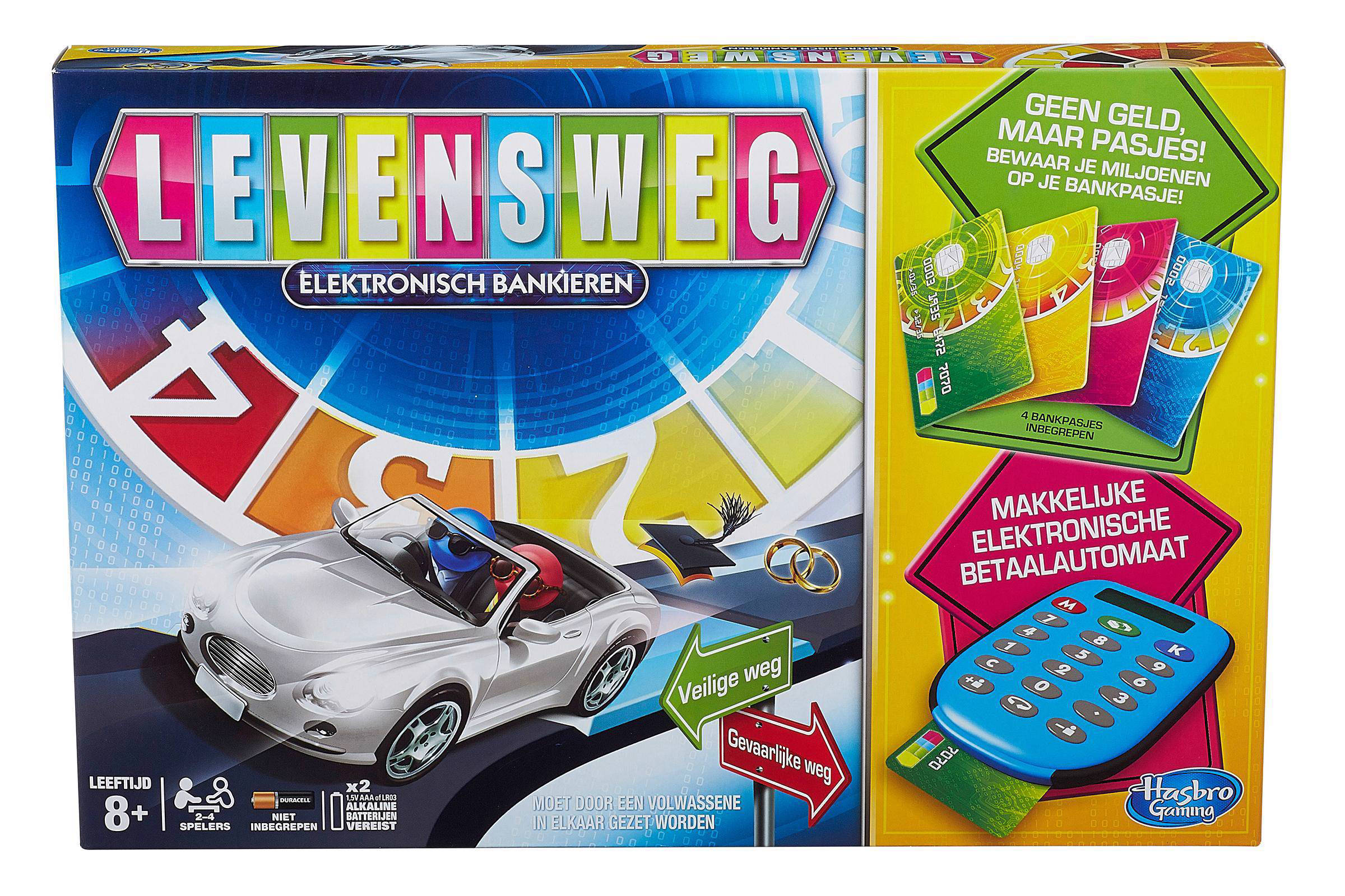 Hasbro Gaming Levensweg Elektronisch Bankieren Bordspel | Wehkamp