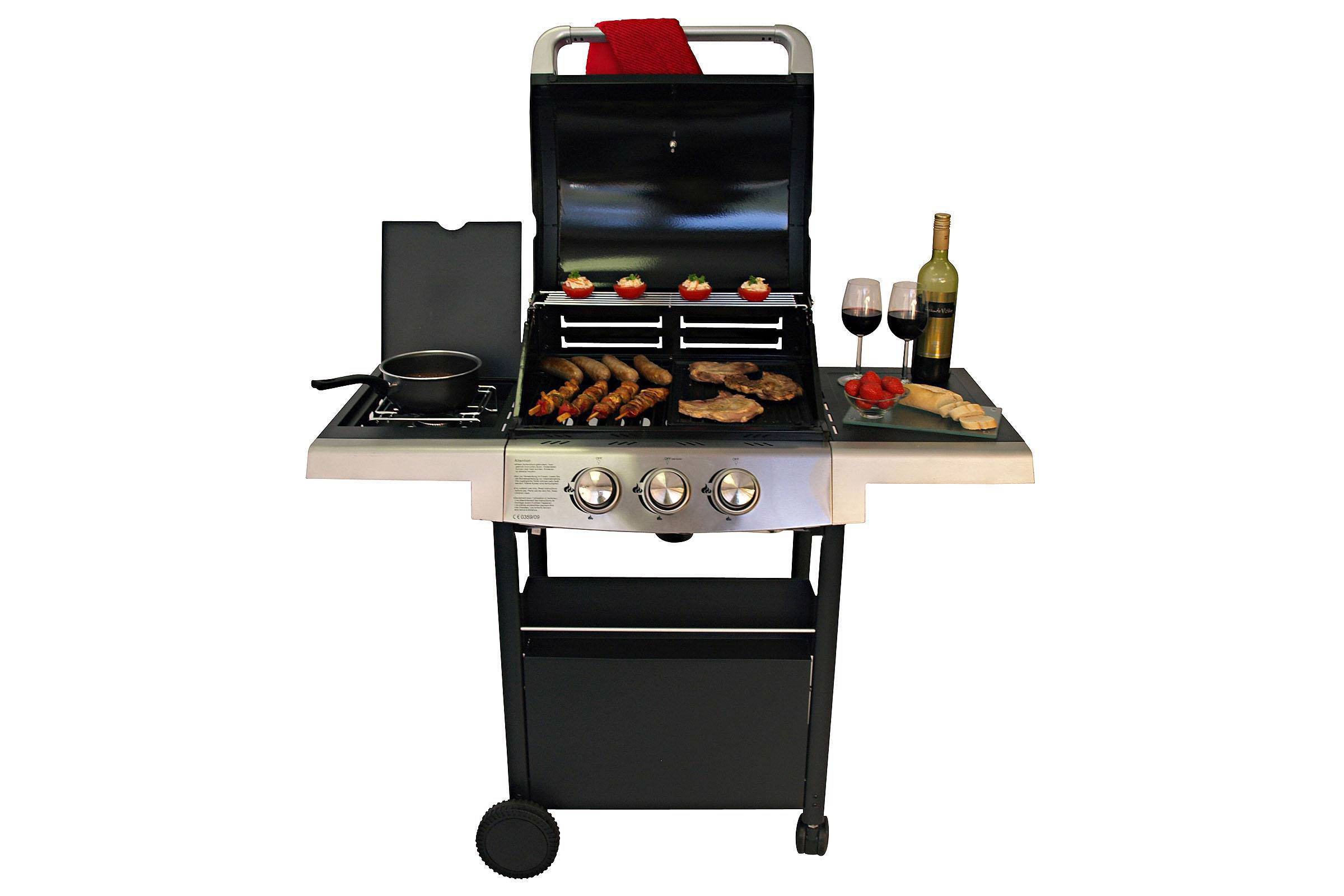 Garden Grill Experience 2+1 gasbarbecue | wehkamp Elektrische barbecues Grillexperience.nl