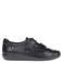 Ecco Comfort Soft 2.0 leren klittenbandschoenen zwart