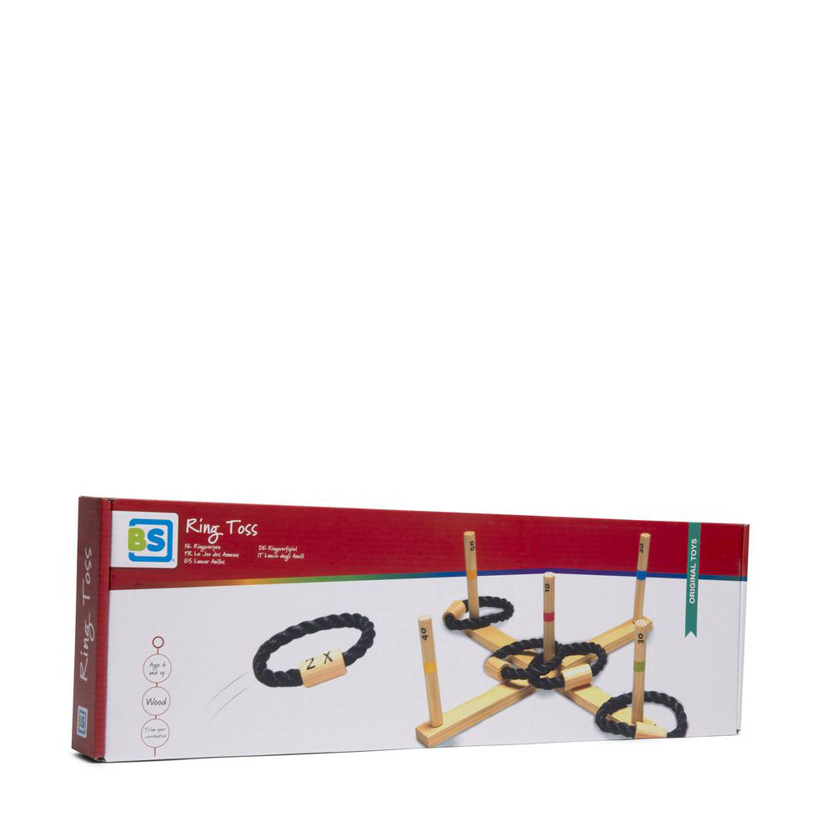 BS Toys Springseil – Türkis, 2 Meter Seillänge, Aus FSC-zertifiziertem Holz