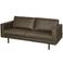 WOOOD WOOOD Rodeo Bank 2-Zits - Recycle Leer - Army - 85x190x86