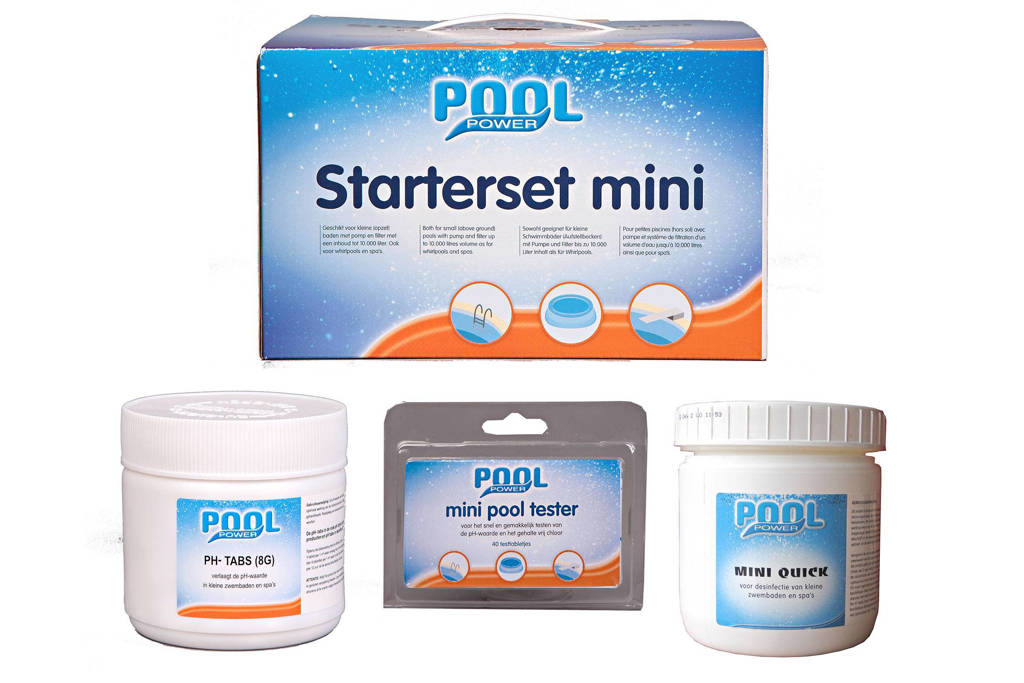Pool power startset chemie klein