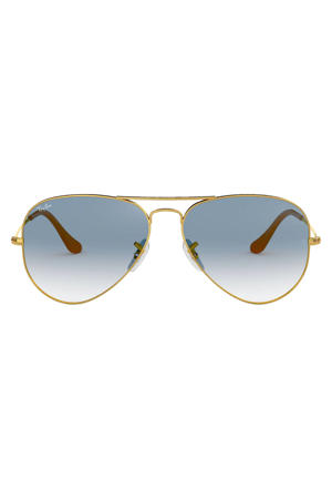 zonnebril 0RB3025 goudkleurig