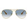 Ray-Ban zonnebril 0RB3025 goudkleurig