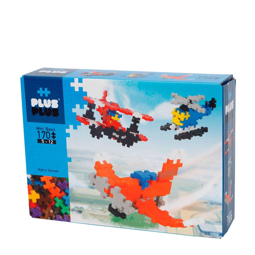 Plus-Plus Mini Basic vliegmachines 170 stuks