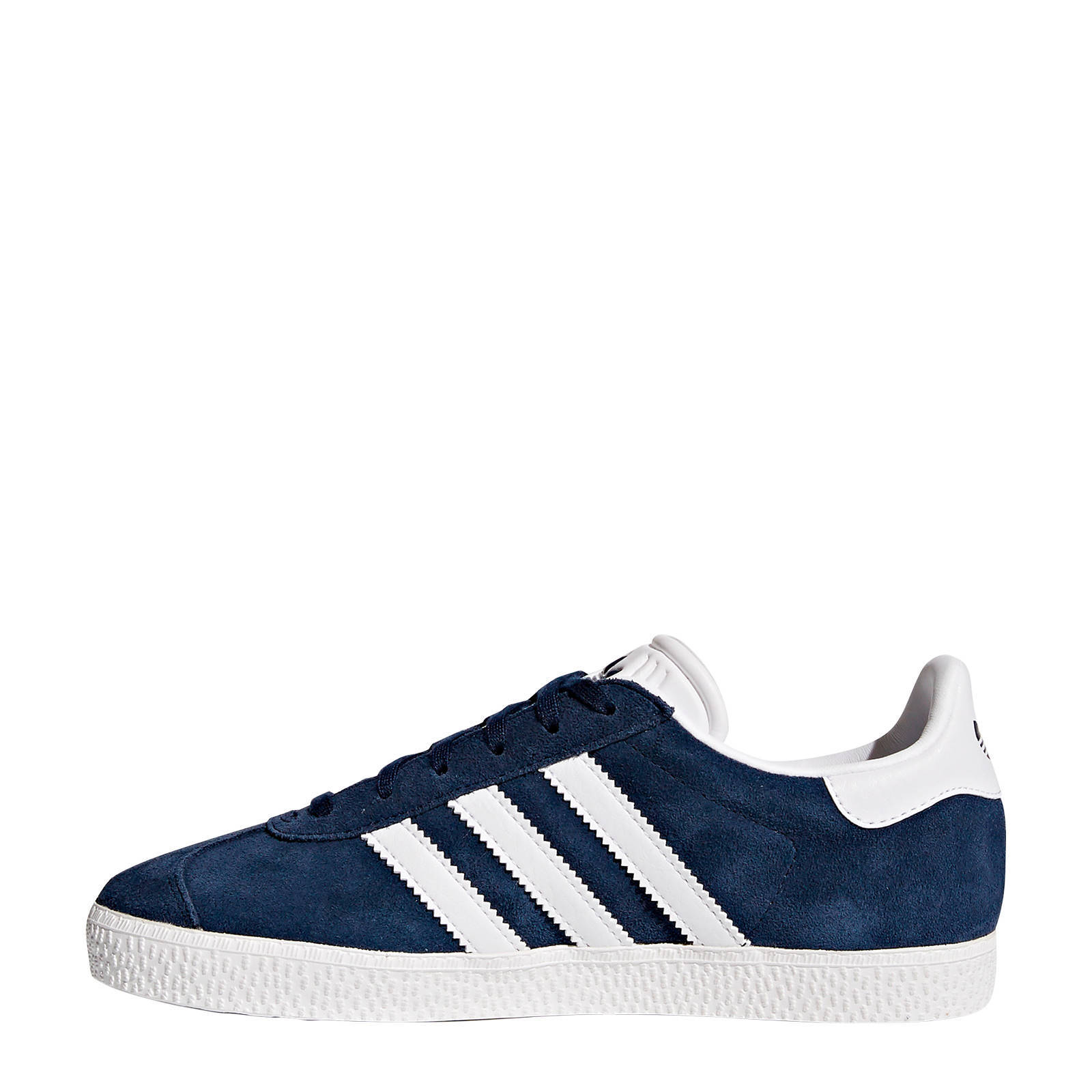 adidas Originals Gazelle J sneakers donkerblauw/wit | wehkamp