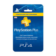 Sony PlayStation 4 Plus voucher 365 dagen Nederland