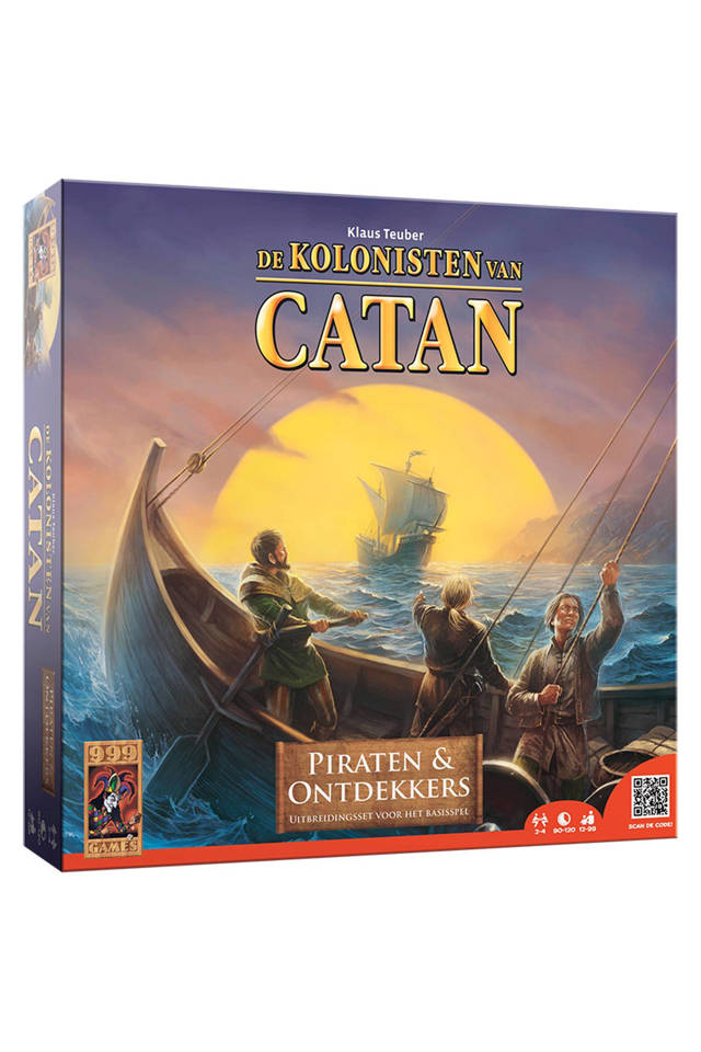 999 Games Catan Piraten & Ontdekkers uitbreidingsspel wehkamp