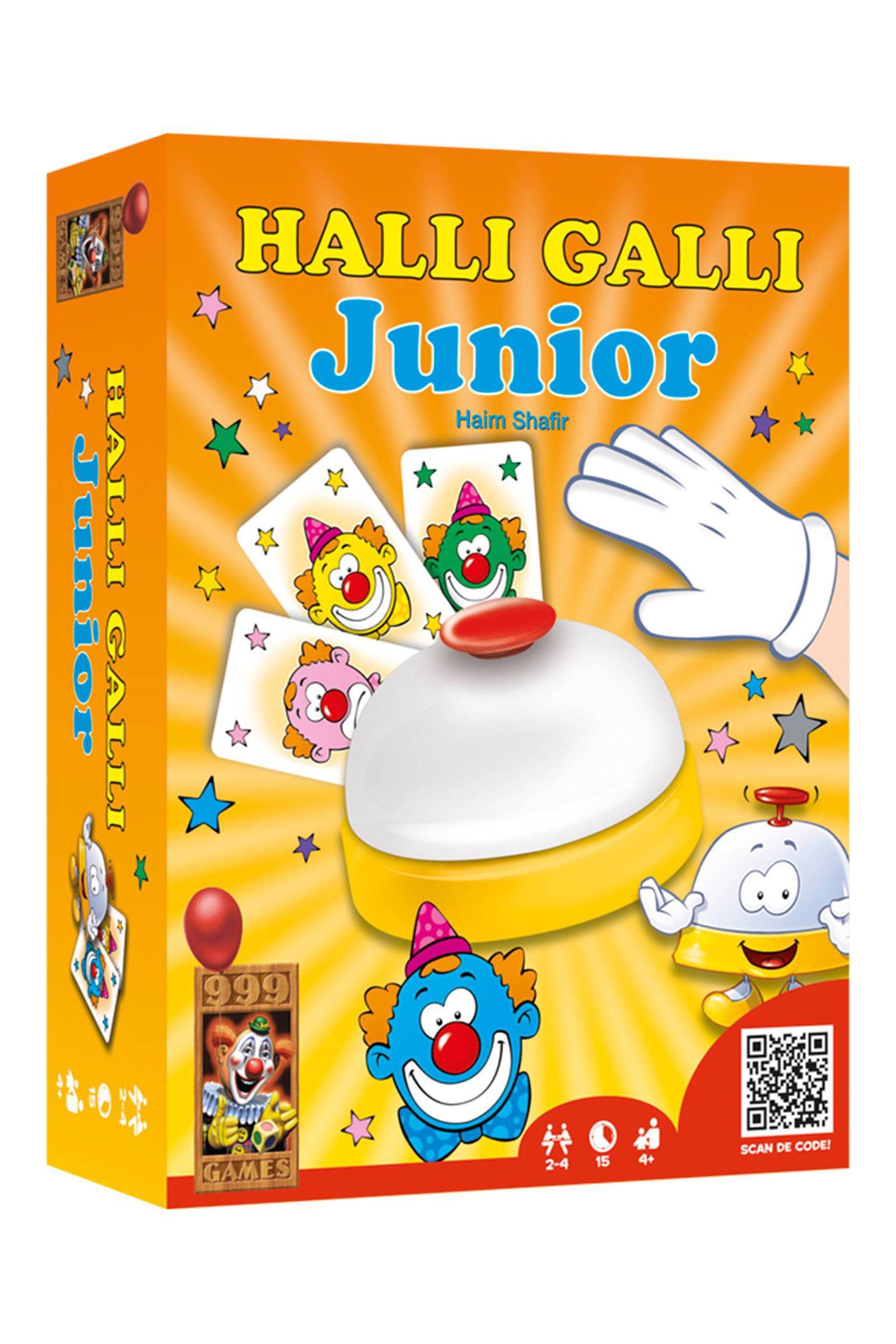 999 Games Halli Galli Junior Kinderspel Kaartspel | Wehkamp