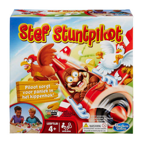 Wehkamp Hasbro Gaming 0619063 Stef Stuntpiloot aanbieding