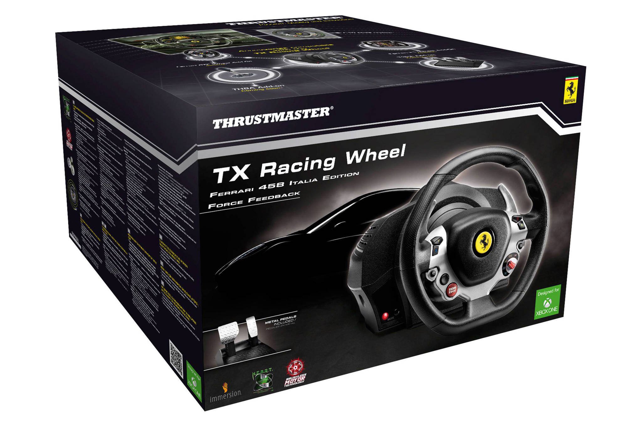 Thrustmaster TX racestuur Ferrari 458 Italia editie (Xbox One/PC) wehkamp