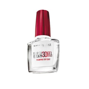 Superstay 3D Gel Effect Plumping top coat - Transparant
