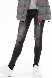 Zwarte dames Cars Victoria slim fit jeans van denim met skinny fit en regular waist
