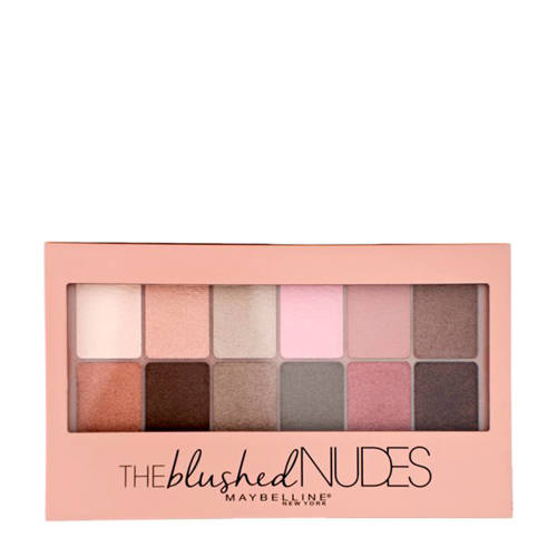 Maybelline The Blushed Nudes Oogschaduwpalette maybelline kopen in de aanbieding