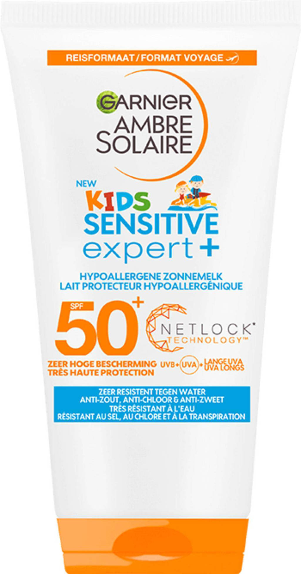Garnier Ambre Solaire Reisformaat Kids zonnebrand SPF 50+ - 50 ml | wehkamp