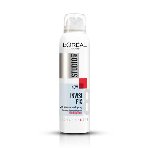 Loreal Paris Studio Line Essentials Invisi Fix 24H Micro Diffusion Haarspray 250 Ml loreal kopen in de aanbieding
