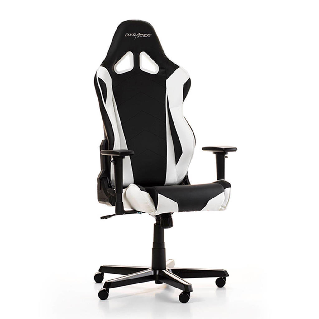 DXRacer Racing R0-NW gamestoel zwart/wit | wehkamp