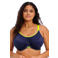 Elomi level 4 sportbh Energise blauw/limegroen