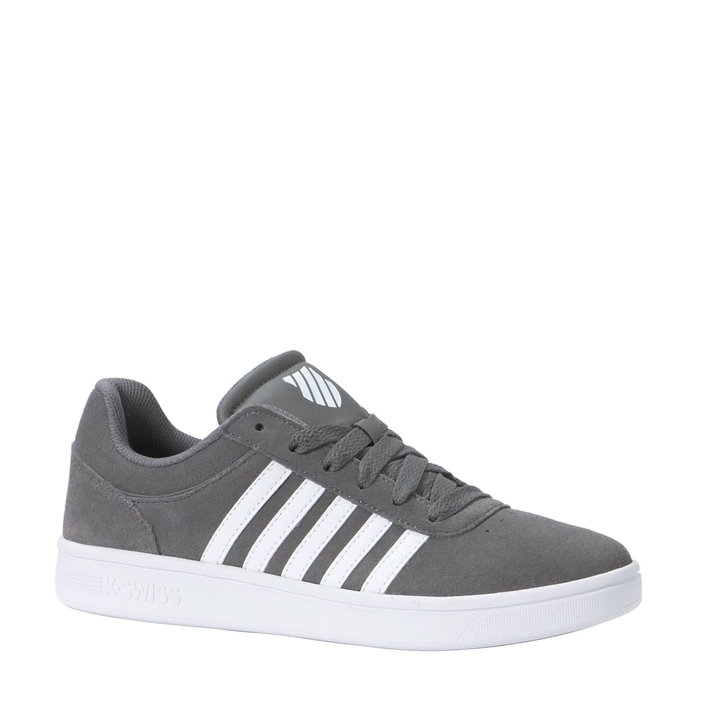 K-Swiss Donovan lage sneakers wit - Vindjeschoen.nl