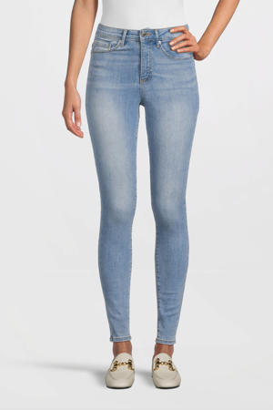 high waist skinny jeans VMSOPHIA light blue denim