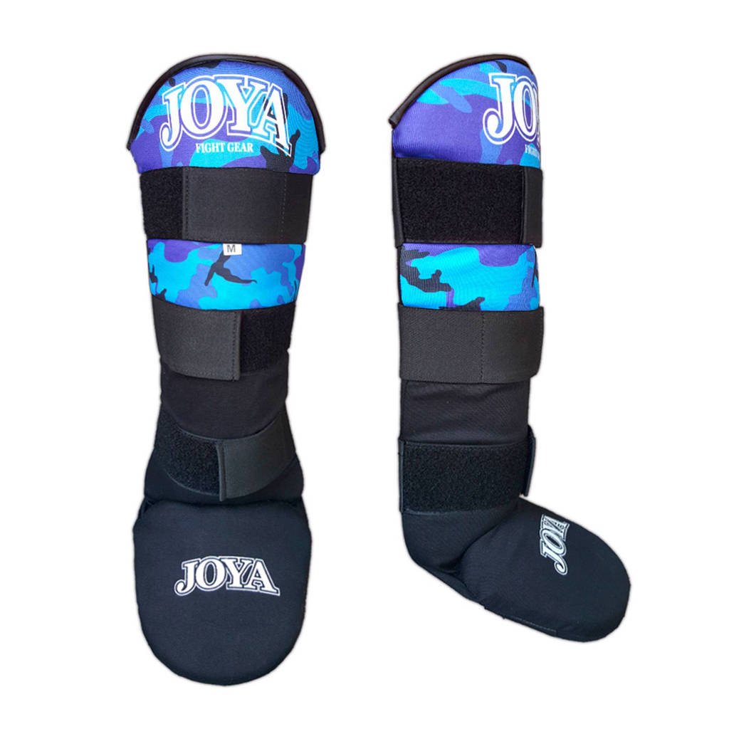Joya scheenbeschermers Velcro Camo XS, Blauw