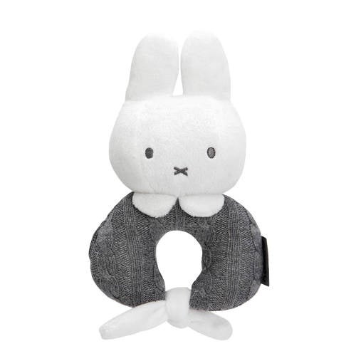 Nijntje Grijs Gebreide Rammelaar nijntje kopen in de aanbieding