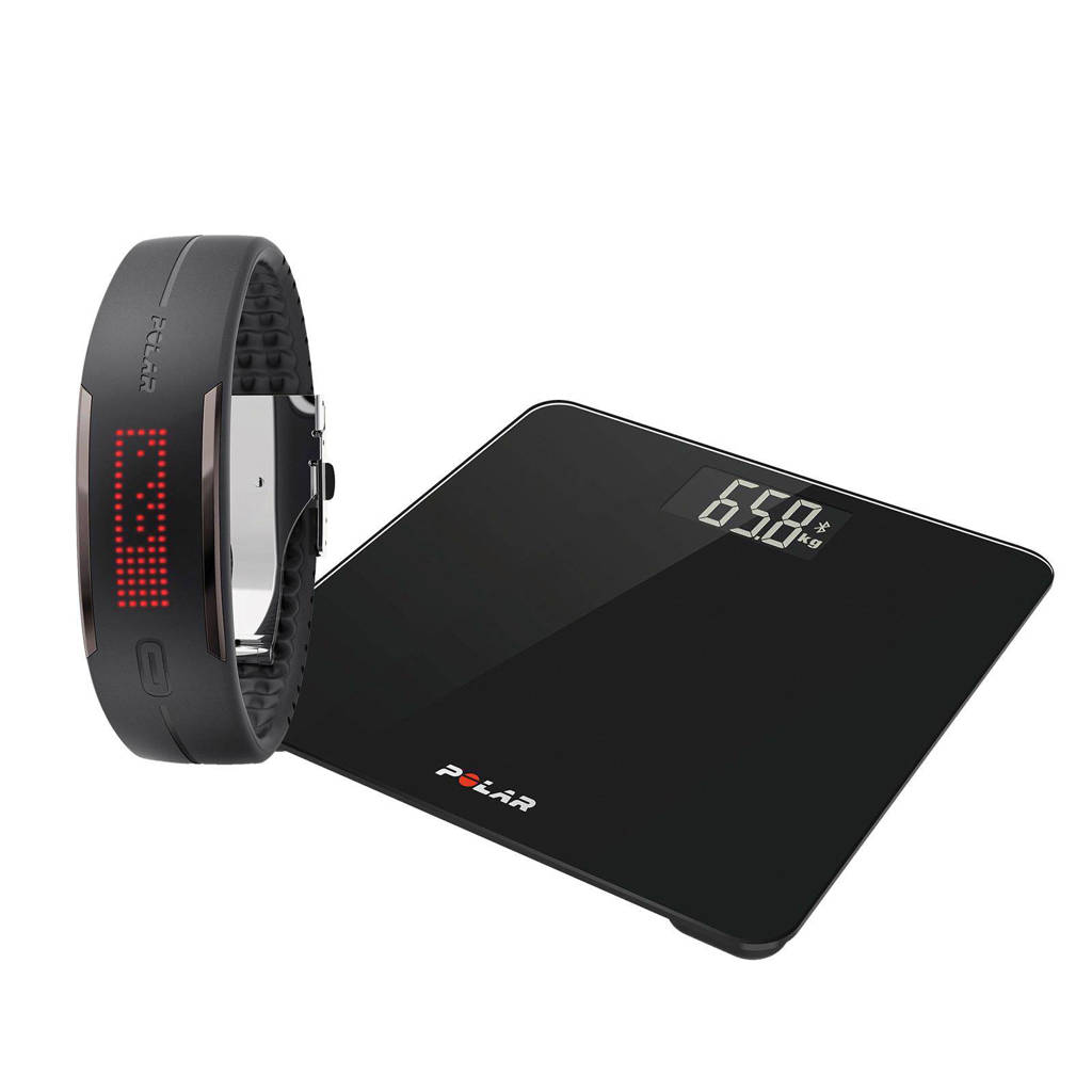 Polar balance scale + activiteitstracker Loop 2, Zwart