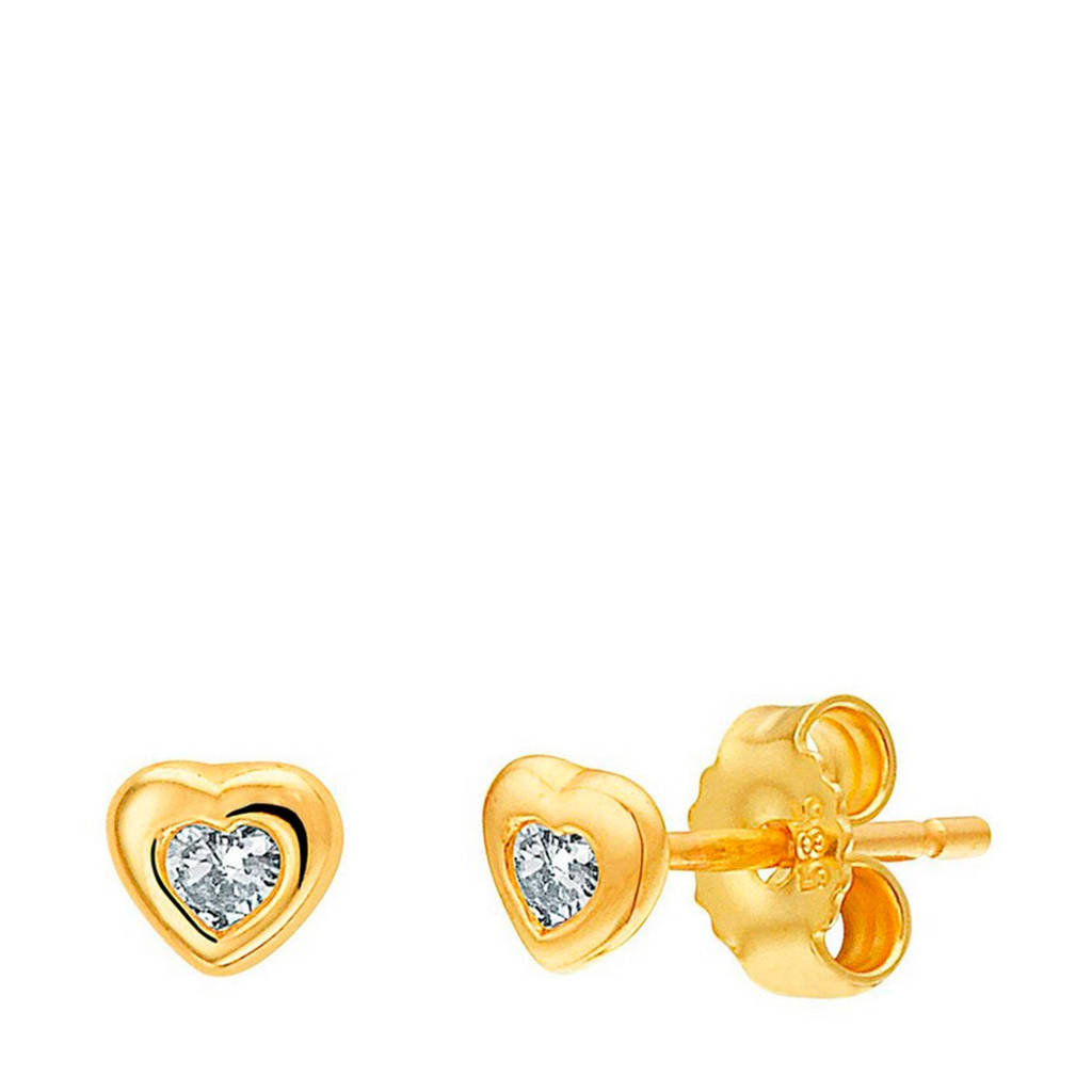 Selected Jewels gouden oorstekers - 4006268, Goud