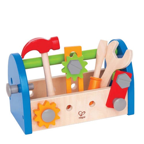 Hape Houten Gereedschapkist 17 Delig hape kopen in de aanbieding Hape Houten Gereedschapkist 17 Delig hape kopen in de aanbieding