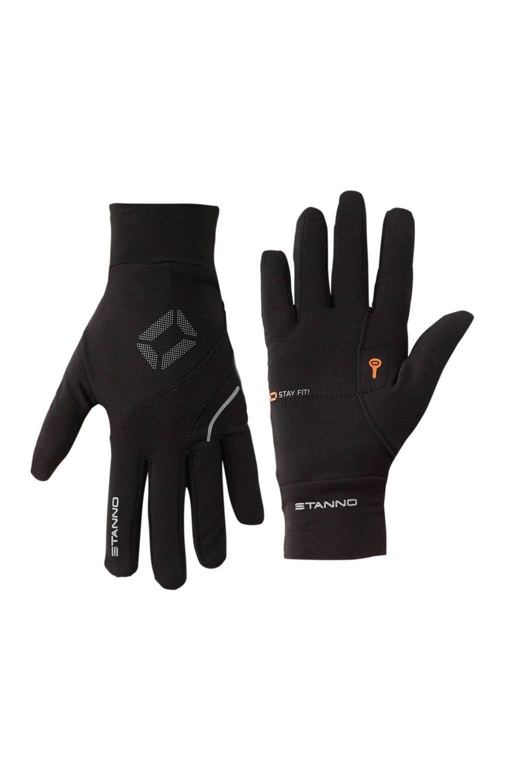 Stanno sporthandschoenen zwart, Zwart