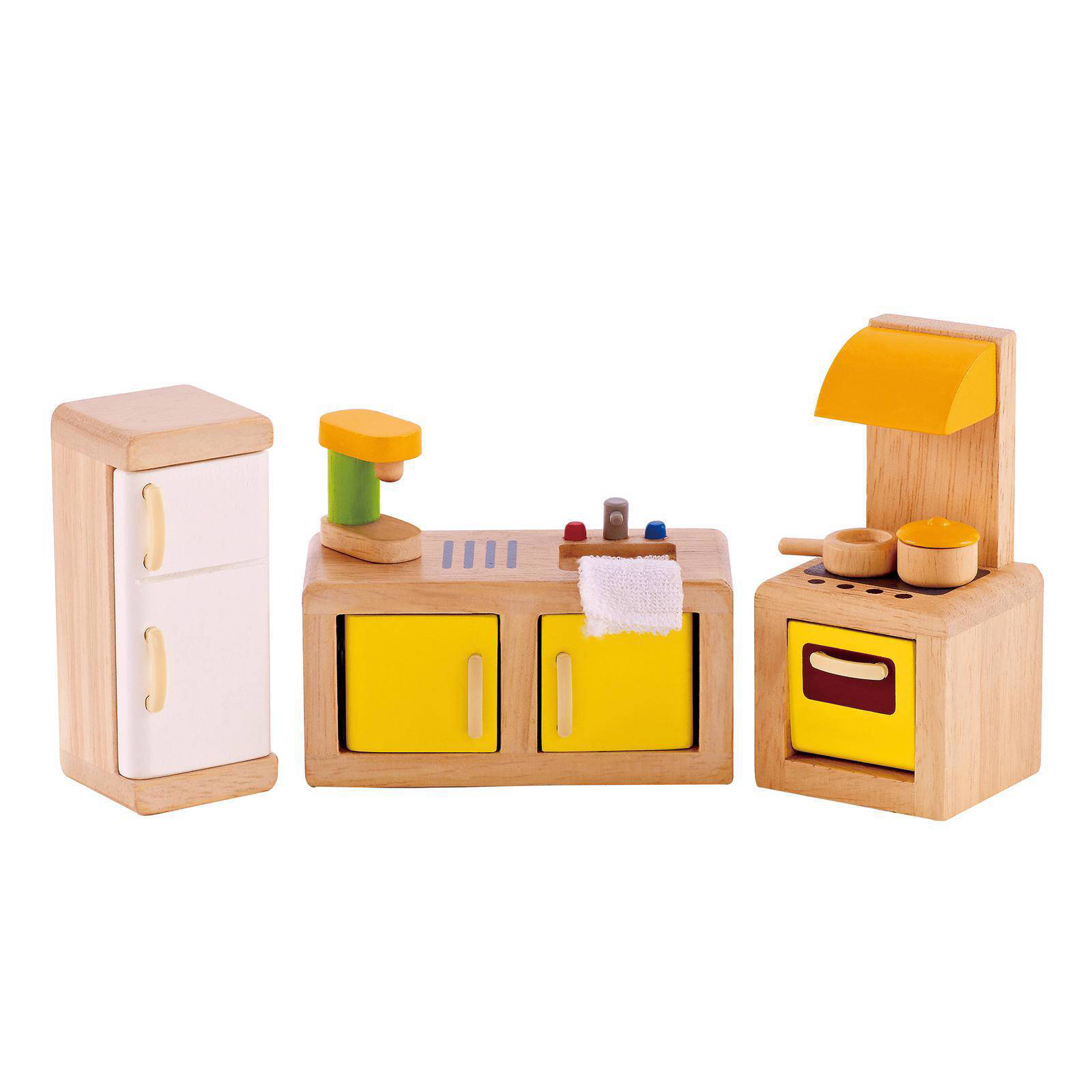 Hape houten poppenhuis keuken wehkamp