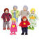 Hape houten poppenhuis poppetjes