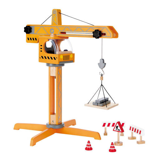 Hape Houten Hijskraan hape kopen in de aanbieding