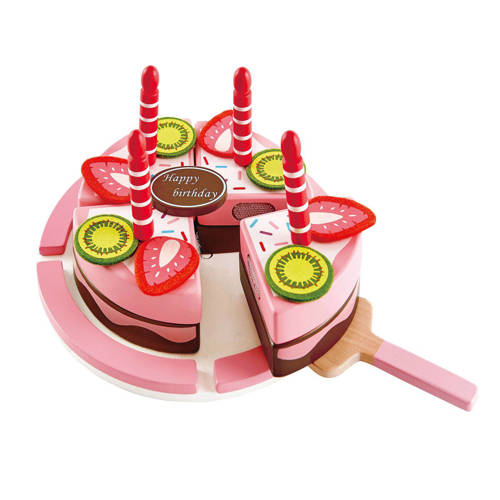 Hape Houten Verjaardagstaart hape kopen in de aanbieding