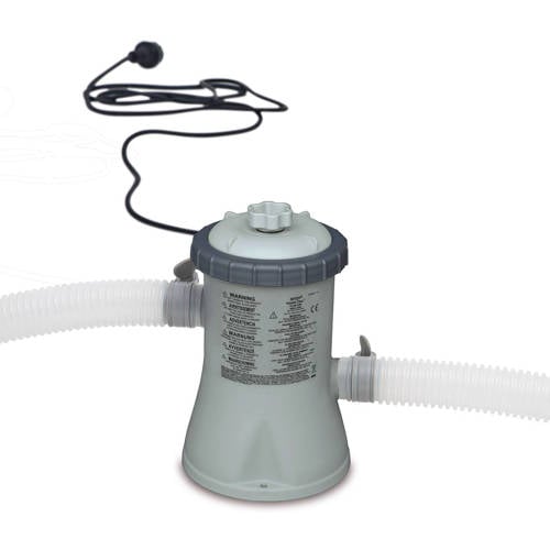 Intex Krystal Clear zwembadpomp 12V (1250 liter/u) afbeelding