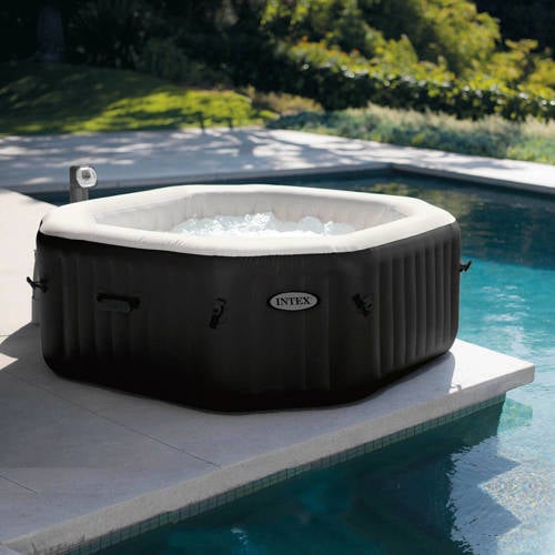 Intex Jet Bubble Deluxe 4 Persoons Opblaasbare Jacuzzi intex kopen in de aanbieding Intex Jet Bubble Deluxe 4 Persoons Opblaasbare Jacuzzi intex kopen in de aanbieding