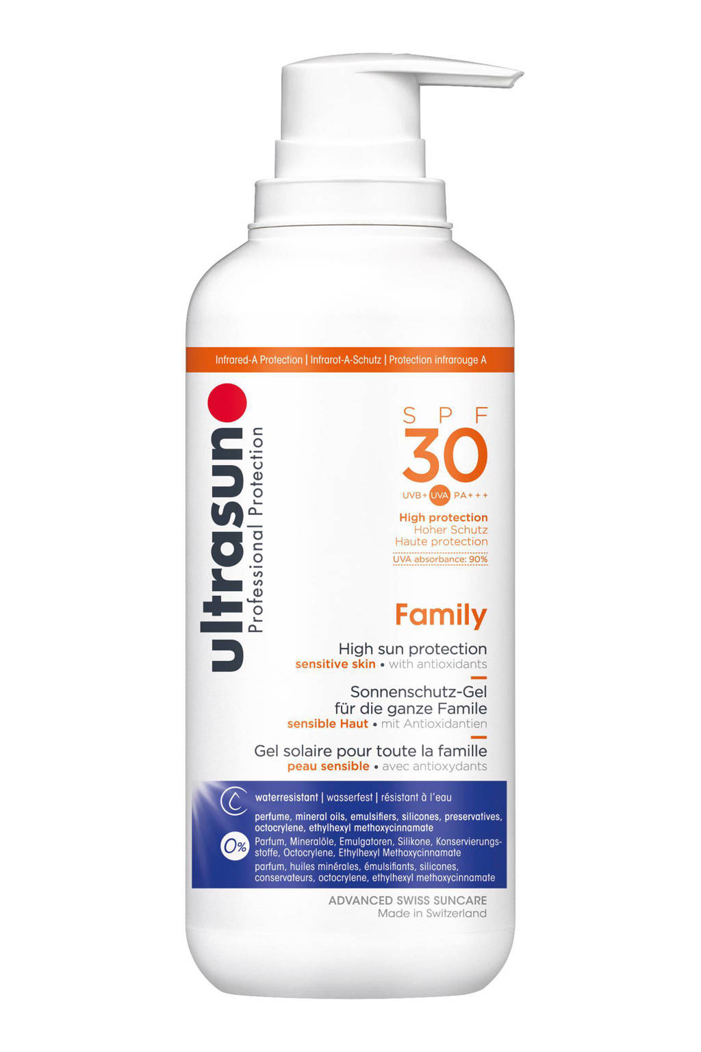 Ultrasun Family zonnebrandmelk SPF 30 - 400 ml