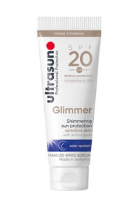 Ultrasun Glimmer zonnebrandmelk SPF 20 - 25 ml