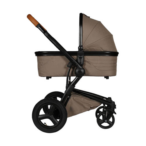 Kidsriver Daya Kinderwagen Zwartcognac Taupe kidsriver kopen in de aanbieding
