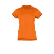 thumbnail: Oranje dames Reece sportpolo van polyester met korte mouwen en klassieke kraag