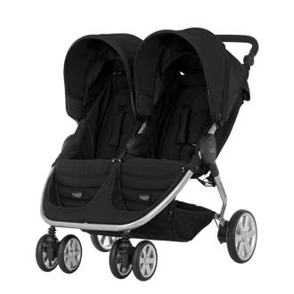 B-AGILE DOUBLE duo wandelwagen cosmos black